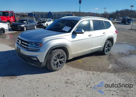 2019 Volkswagen Atlas 3.6L V6 Se W/Technology from USA, damaged, VIN 1V2WR2CA7KC558041